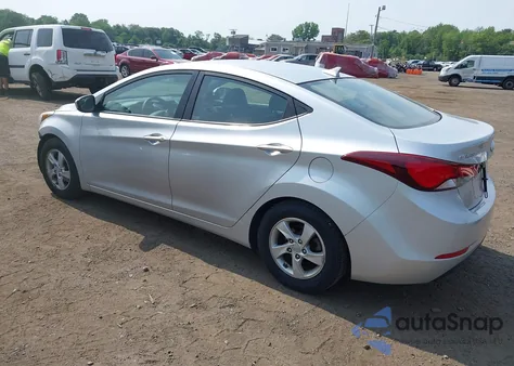 2015 Hyundai Elantra Se из США, поврежденный, VIN KMHDH4AE7FU415146